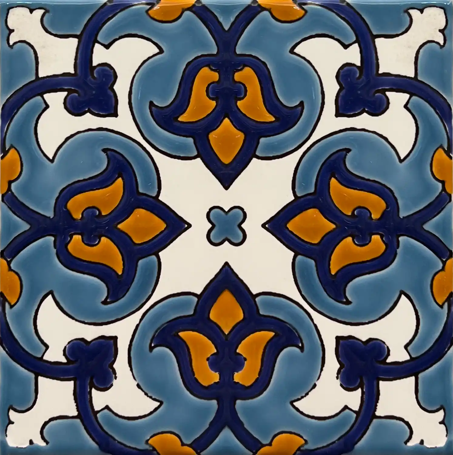15 x 15 embossed tile