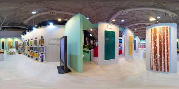 Simple clay glazed brick