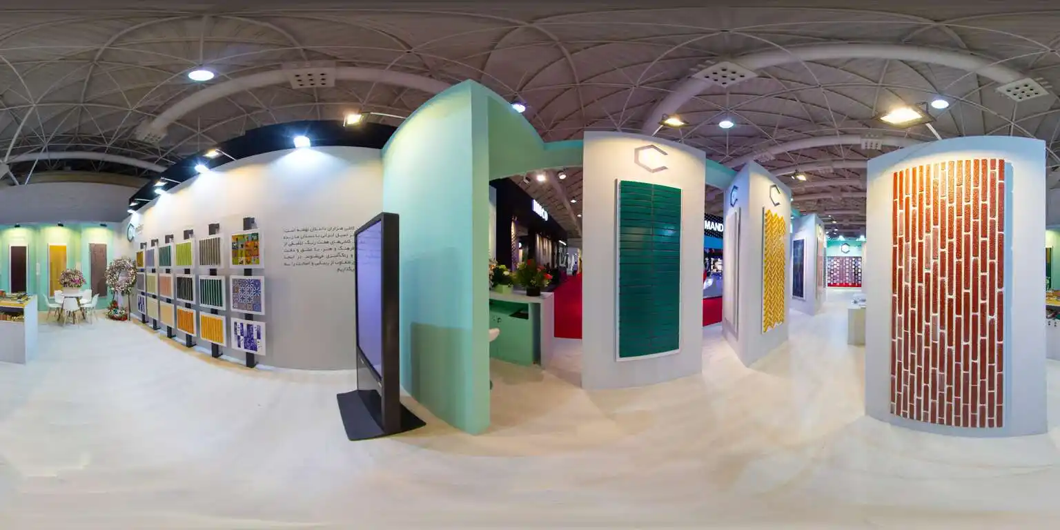 Simple clay glazed brick